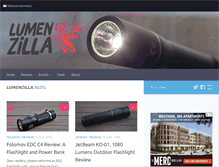 Tablet Screenshot of lumenzilla.com